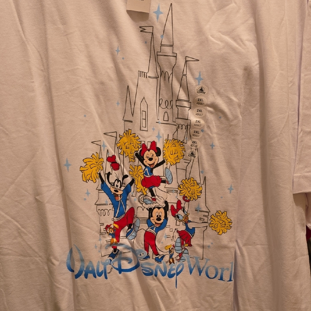 Mickey & Friends Cheer T-Shirt, XXL
